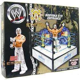 WWE Wrestling Ring Exclusive Booyaka 619 Entrance with Exclusive Rey Mysterio Action Figure
