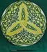 Celtic Trinity Knot Meditation Plate
