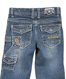 Akademiks Work Pockets Straight Fit Jeans (Sizes 2T - 4T)