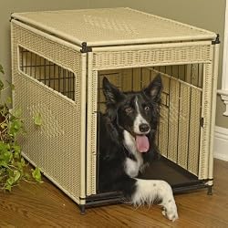 Decorative Wicker Pet Home