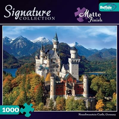 Signature Collection: Neuschwanstein Castle 1000pc Jigsaw Puzzle
