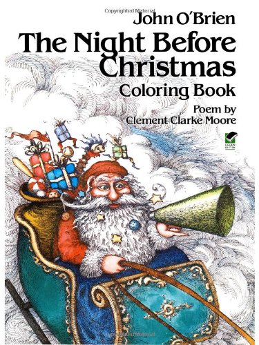 The Night Before Christmas Coloring Book (Dover Holiday Coloring Book)