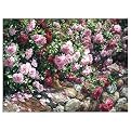 The Garden Wall by Beth Hoselton - 34x27"