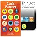 ThinDot Home Button Decals for iPad, iPhone and iPod Touch "Doodle Monsters"