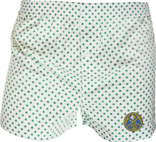 Buy Denver Nuggets Shamrock Boxer Shorts