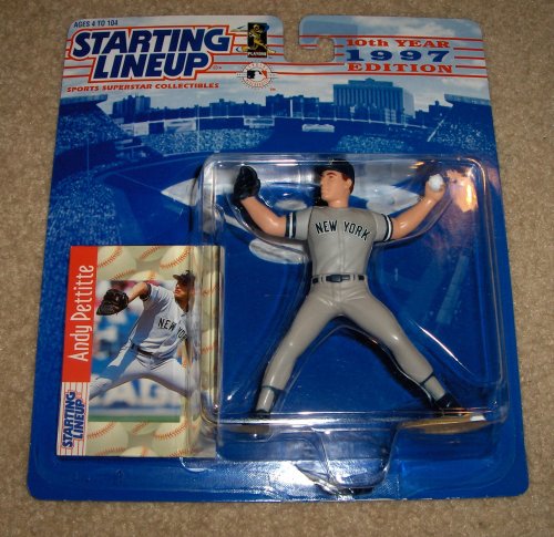 Childrens Toyshop  Toys : 1997 Andy Pettitte MLB Starting Lineup Figure