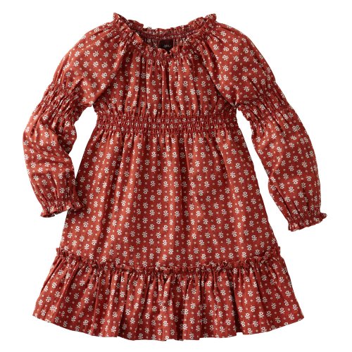 Tea Collection Girls 2-6x Bandana Lace Print Dress