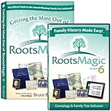 RootsMagic 6 Family Tree Genealogy Software / Book Bundle