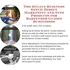 The Online Business Setup, Direct Marketing, Info Products for Bartender Guides Businesses by J Bowman J Orr