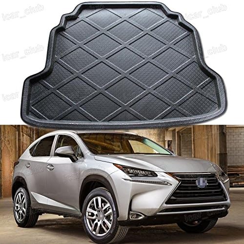 Black Car Rear Trunk Mat Cargo Boot Liner Tray for Lexus NX 200t / NX300h 15-16