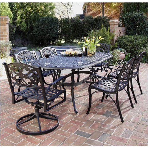 Home Styles Biscayne 7 Black Finish