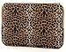 KAYOND Laptop Sleeve 11 inch Laptop Case with Water-Resistant and Shockproof Protective Case for 11.6 inch Notebook Computer and Pocket Tablet - Brown Leopard Print