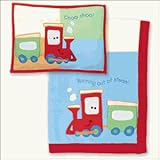 Stephen Joseph Fleece Blanket/Pillow Set, Train