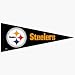 PITTSBURGH STEELERS 12X30 PENNANT FLAG