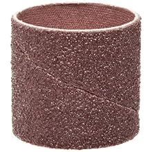 3M Cloth Band 341D, Aluminum Oxide, 1-1/2" Diameter x 1-1/2" Width, 50 Grit (Pack of 100)