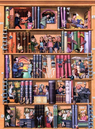 Paul Lamond Games - Books 1,500 Piece Puzzle