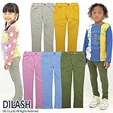 (ディラッシュ)DILASH ストレッチインレイスキニーパンツ 130 マスタード