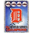 Detroit Tigers MLB World Series Commemorative Woven Tapestry Throw (48x60")" Detroit Tigers MLB World Series Commemorative Woven Tapestry Throw (48x60")"