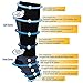 OrthoSleeve FS6+ Compression Foot & Leg Sleeve (1 Pair) for Plantar Fasciitis, Heel Pain, Achilles Tendonitis, Shin Splints, Venous Insufficiency and Leg Cramps (X-Large, Black)