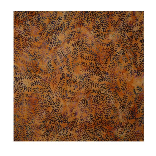 Amber & Plum Branches Batik Handkerchief