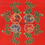 Antique Style Hand-painted Coffee Table Storage Trunk/Chest Mythic Motifs (Tibet)
