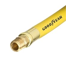 GOODYEAR 46542 3/8-Inch by 50-Foot 300 PSI Rubber Air Hose