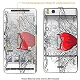 Protective Decal Skin Sticker for Verizon Motorola Droid X case cover DROID-X-111