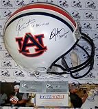 Bo Jackson and Cam Newton Autographed/Hand Signed Auburn Tigers Authentic Helmet