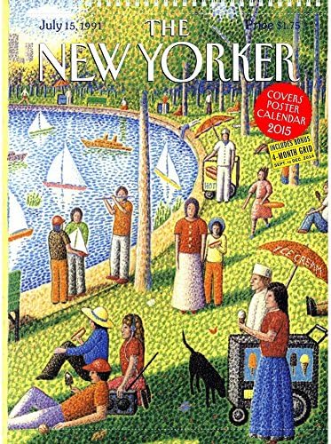 2015 THE NEW YORKER Covers Poster WALL CALENDAR