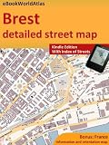 Map of Brest (France)