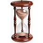 River City Clocks 9-Inch 60 Minute Hourglass Clock