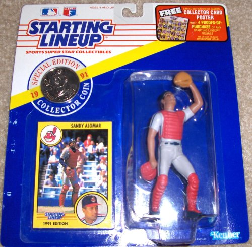 Childrens Toyshop  Toys : Sandy Alomar Jr. 1991 MLB Starting Lineup