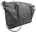 Coach Outlined Signature Large Kelsey in Smoke & Black