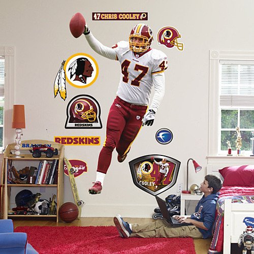 Fathead NFL Washington Redskins Chris Cooley Wall Graphic
