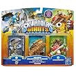 Skylanders Giants Exclusive Golden Dragonfire Cannon Batlle Pack (Includes Chop Chop, Gold Cannon, Shroomboom) XBOX, PS3, Wii & 3DS