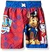 Nickelodeon Little Boys' Toddler' Toddler Paw Patrol Red Trunk, Red/Blue, 2T