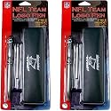 Pro Specialties Carolina Panthers Team Logo Fine Writing Pens (Set of 2)