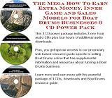 The Mega How To Earn Extra Money, Inner Game and Sales Models for Boat Drums Businesses 3 CD Power Pack