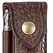 Swiss Army 33212 X-Large Zermatt Pouch, Leather, Brown w/Steel