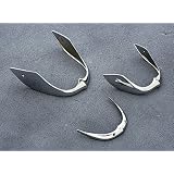 Yamaha OEM Royal Star Tour Chrome Metal Fender Tips Front Front. OEM STR-1D626-90-00 by Yamaha