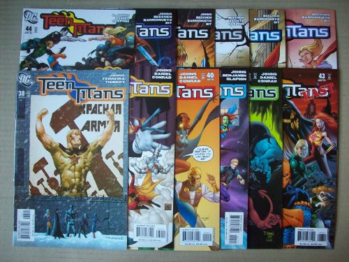 Teen Titans #38 through 49. 12 issues. Titans Around the World & Titans East Arcs