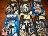 SET OF 6 ROCKY BALBOA SERIES 5/6 JAKKS BOXING FIGURES
