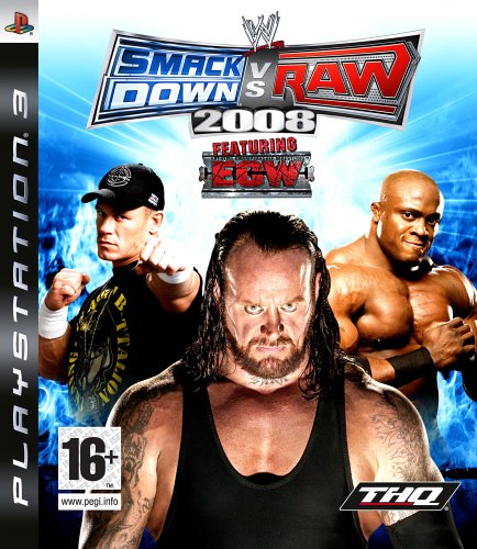 Childrens Toyshop  Video Games : SmackDown Vs Raw 2008 (PS3)