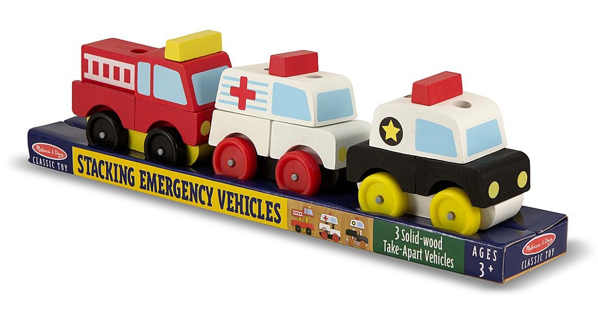 Amazon.com: Melissa & Doug Stacking Emergency Vehicles: Melissa ... Amazon.com: Melissa & Doug Stacking Emergency Vehicles: Melissa ...
