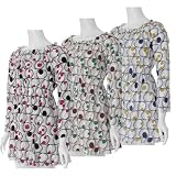 Everyday Circle Print Empire Waist Tunic