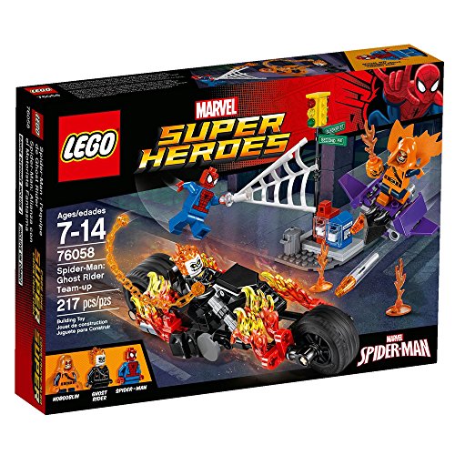 Lego 76058 super heroes spider-man ghost rider team-up …