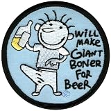 Boneroni - Will Make Boner For Beer Patch
