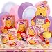 Girls' Pooh's 1st Birthday Kit for 8