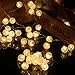 8 Modes Solar String Lights, Upgrade Gotideal® 50 LEDs Crystall Ball Globe Solar String Lights , Indoor/Outdoor Lighting for Garden Fairies, Home, Patio, Lawn, Party and Christmas Decoration