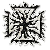 Sterling Silver Gothic Pendant